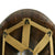 Original U.S. WWII M1 McCord Front Seam Swivel Bale Westinghouse Liner Helmet with Net and Instructions Original Items