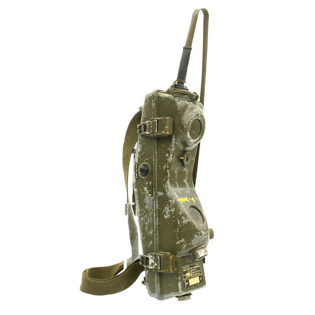 Original U.S. Vietnam War RT-196/PRC-6 Radio Receiver Transmitter Walkie Talkie by Raytheon Original Items