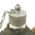 Original Italian WWII Alpini Mountain Trooper 2 Liter Aluminum Canteen with Cap Original Items