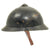 Original Finnish WWI/WWII M17 Sohlberg Infantry Helmet with Helsinki Insignia Original Items