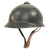 Original Finnish WWI/WWII M17 Sohlberg Infantry Helmet with Helsinki Insignia Original Items