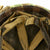 Original U.S. WWII 1944 M1 Schlueter Swivel Bale Helmet with Westinghouse Liner and Korean War USMC Cover Original Items