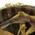 Original U.S. WWII 1944 M1 Schlueter Swivel Bale Helmet with Westinghouse Liner and Korean War USMC Cover Original Items