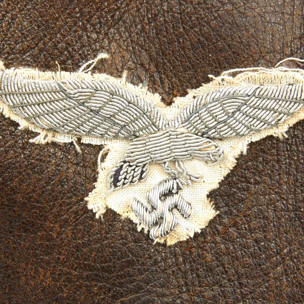 Original German WWII Luftwaffe Hauptmann Pilot Leather Flight Jacket ...