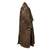 Original Imperial German WWI Aviator Full Length Leather Flying Coat with Removable Fur Liner Original Items