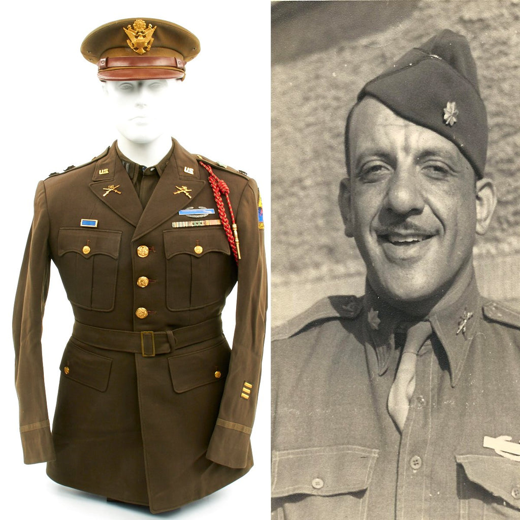 Original U.S. WWII Lieutenant Colonel William Orr 3rd Armored Division - Battle of the Bulge Original Items