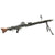 Original German WWII MG 42 Display Machine Gun marked bpr with Anti-Aircraft Sight and Belt Carrier Original Items