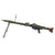 Original German WWII MG 42 Display Machine Gun marked bpr with Anti-Aircraft Sight and Belt Carrier Original Items