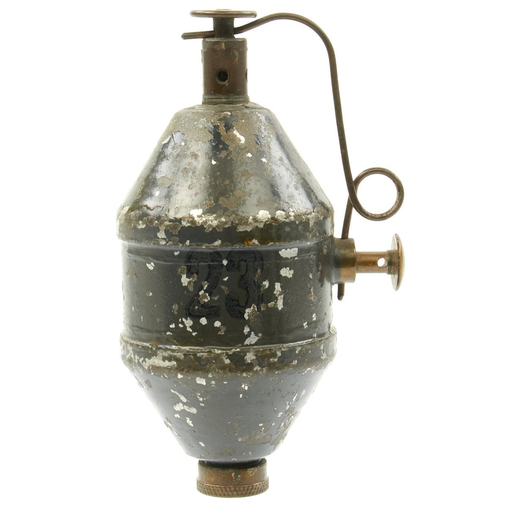 Original German WWII Handgranate 343 d - Danish Model 1923 Grenade - Inert Trainer Original Items