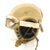 Original U.S. WWII Army Air Force Aviator Flight Set - AN6530 Clear Goggles, AN-H-15 Helmet, R-14 Receivers Original Items