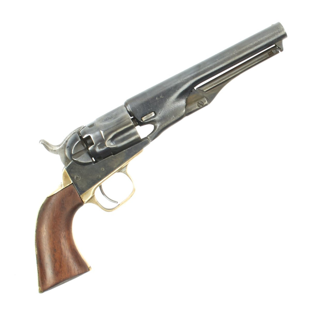 Original Civil War Era Colt M-1862 Police Pocket Percussion Fluted-cylinder Revolver made in 1861 - Serial 8387 Original Items