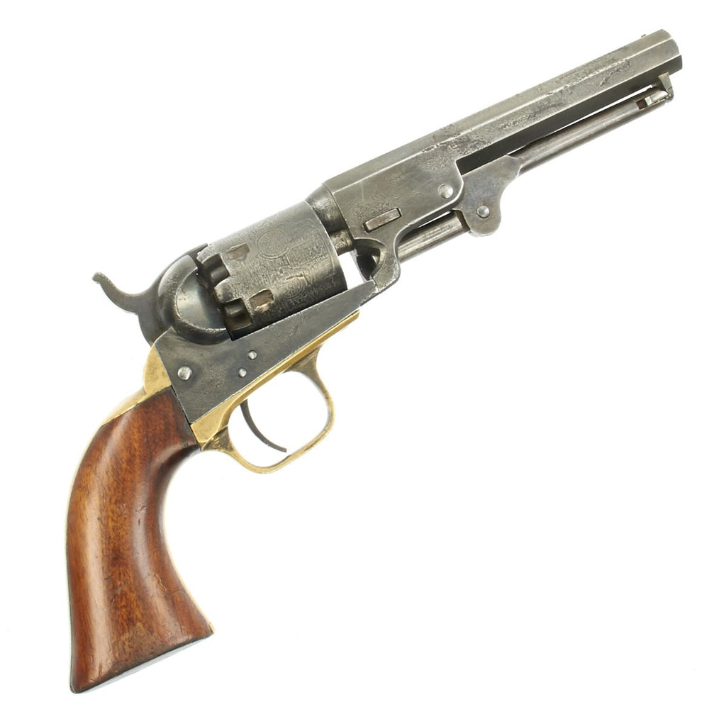 Original U.S. Civil War Colt M1849 Pocket Percussion Revolver with Cylinder Scene made in 1863 - Serial 236057 Original Items