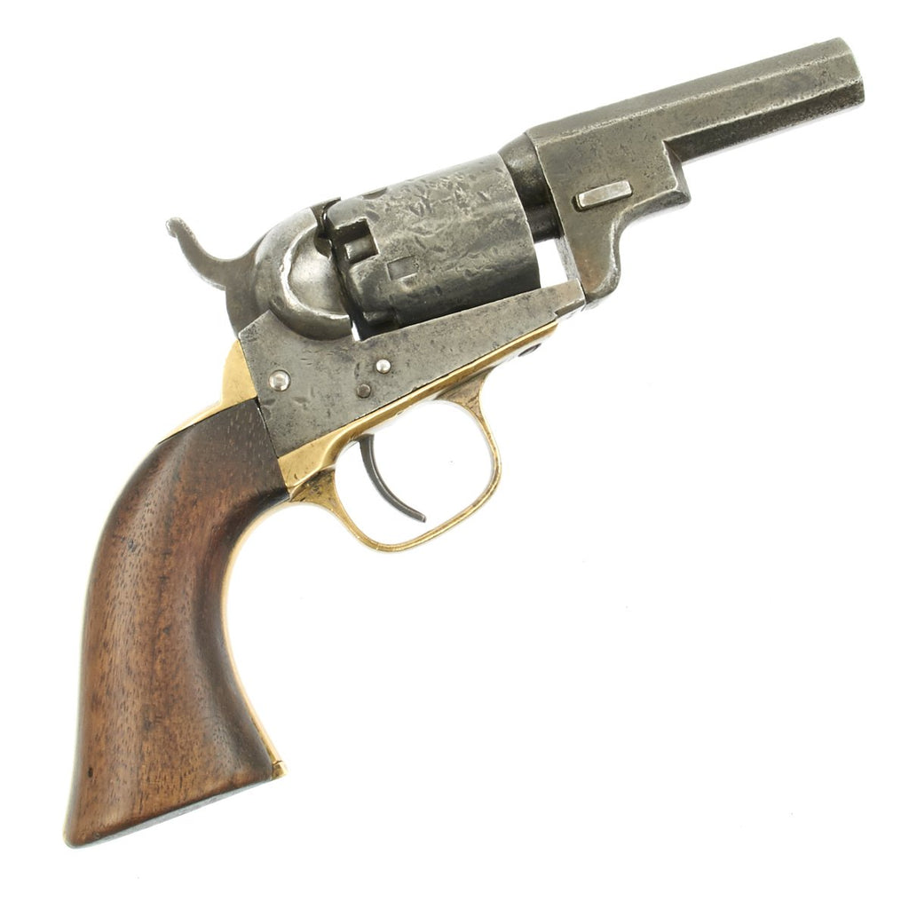 Original U.S. Civil War Colt M1849 "Wells Fargo" Pocket Percussion Revolver made in 1860 - Serial 164038 Original Items