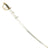 Original U.S Civil War 1860 Light Cavalry Saber with Steel Scabbard by C. Roby - Dated 1865 Original Items