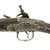 Original 19th Century Greek or Balkan Ornate Silver Clad Miquelet Lock Rat Tail Pistol - circa 1800 Original Items