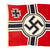 Original German WWII Battle Flag 80cm x 135cm Original Items