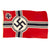 Original German WWII Battle Flag 80cm x 135cm Original Items
