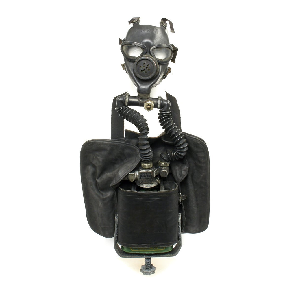 Original U.S. WWII Navy Oxygen Breathing Rescue Apparatus Type A-1 Original Items