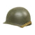 Original U.S. WWII 29th Division 1942 M1 McCord Fixed Bale Front Seam Helmet with Firestone Liner Original Items