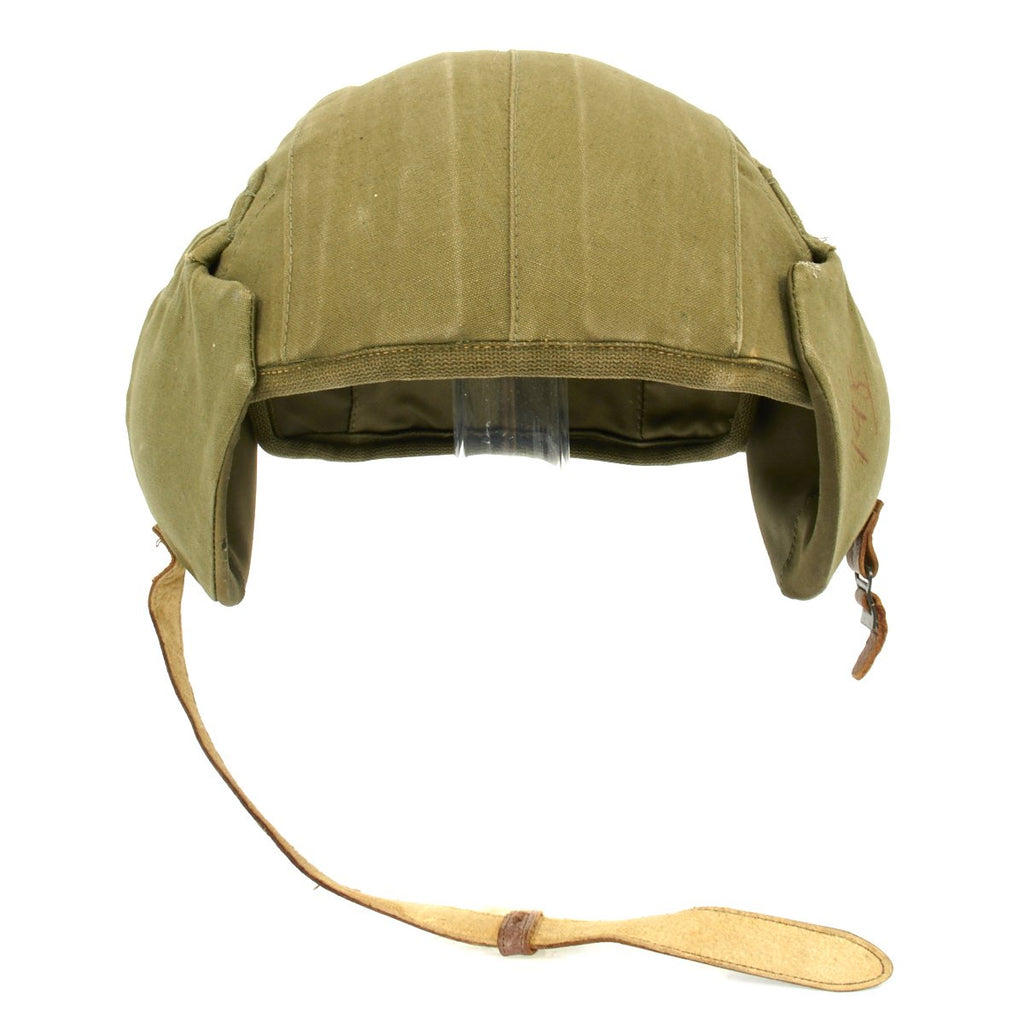 Original U.S. WWII USAAF M4A2 Flak Helmet Original Items