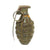 Original U.S. WWII MkII De-Militarized Pineapple Grenade with Carboard Cannister Original Items