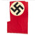 Original German WWII National Banner USGI Signed War Trophy Original Items