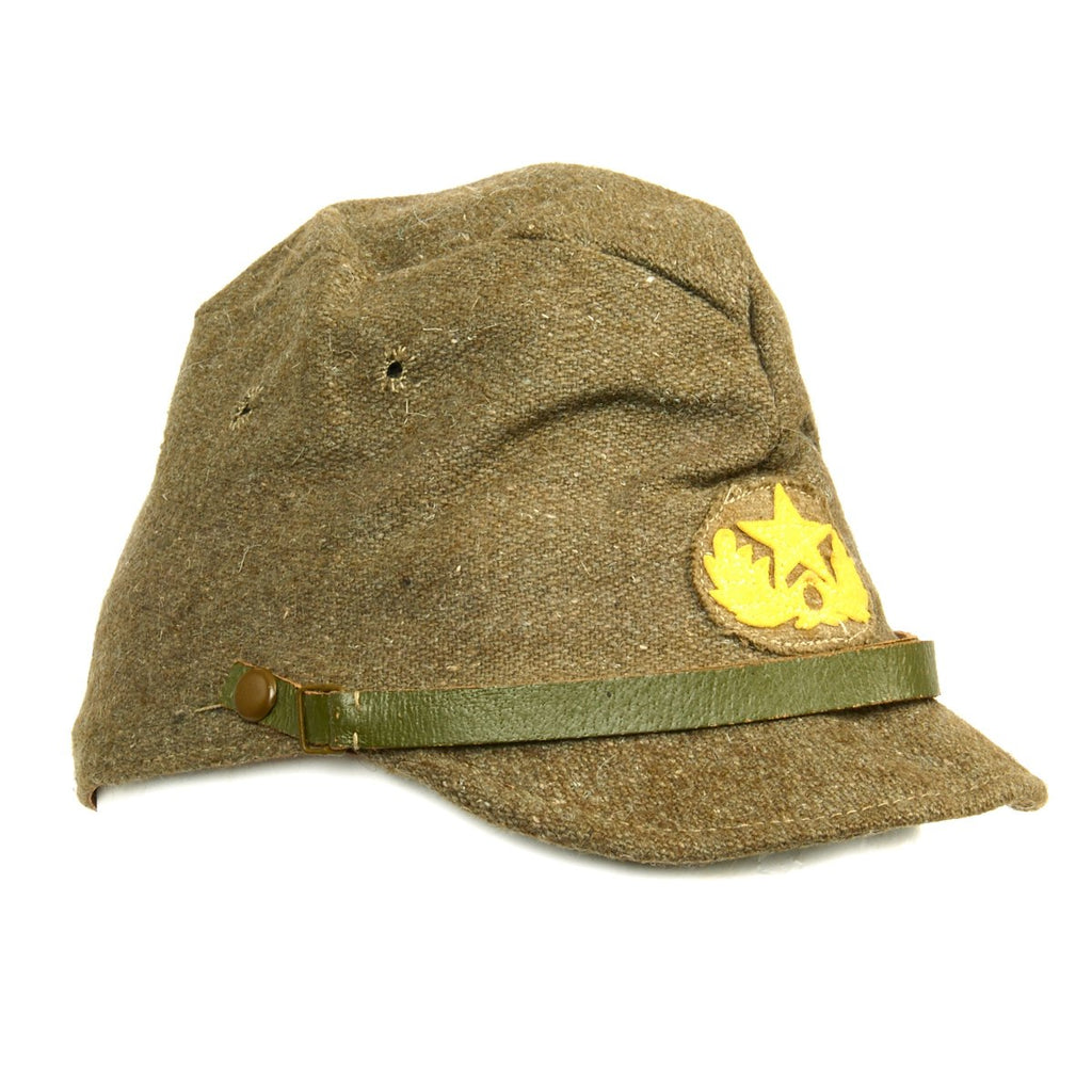 Original WWII Japanese Army Imperial Guard Wool Forage Cap Original Items