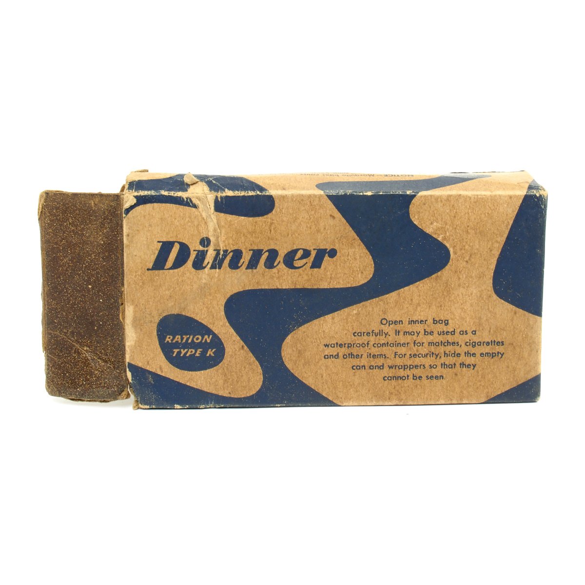 K Ration Dinner Unit Original U.S. WWII K-Ration Dinner Unit - Unissued – International ...