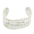 Original U.S. WWII Japanese WWII Hiroshima 1945 Trench Art Aluminum Bracelet Bring Back Original Items