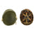 Original U.S. WWII 1943 M1 McCord Fixed Bale Front Seam Helmet with International Molded Plastics Liner Original Items
