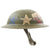 Original U.S. WWI 25th Aero Squadron M1917 Refurbished Doughboy Helmet Original Items