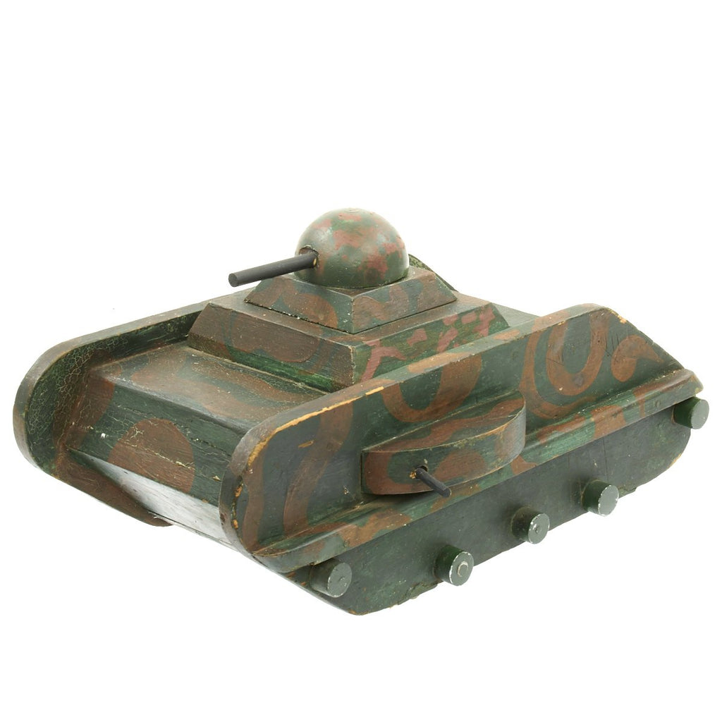 Original German WWII POW Made Model Tank Original Items