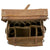 Original British Victorian Leather Cannon Caisson Storage Trunk with Iron Fittings Original Items