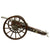 Original U.S. Civil War Replica Model 12 Pounder Cannon with Iron Barrel on Field Carriage Original Items