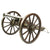Original U.S. Civil War Replica Model 12 Pounder Cannon with Iron Barrel on Field Carriage Original Items