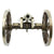 Original U.S. Civil War Replica Model 12 Pounder Cannon with Iron Barrel on Field Carriage Original Items
