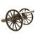 Original U.S. Civil War Replica Model 12 Pounder Cannon with Iron Barrel on Field Carriage Original Items