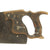Original British WWI Regimentally Marked Hand Saw with Leather Carrier - dated 7.1915 Original Items