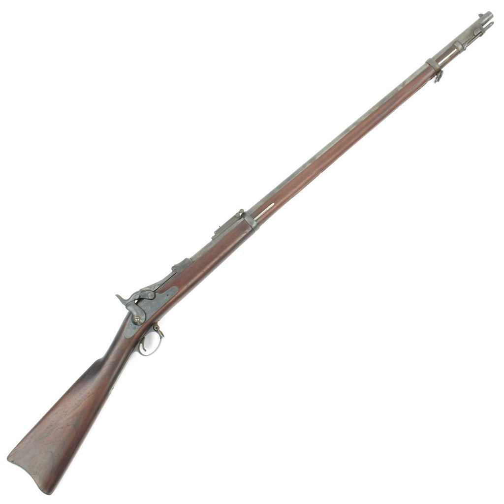 Original U.S. Springfield Trapdoor Model 1884 Round Rod Bayonet Rifle made in 1891 - Serial No 533548 Original Items