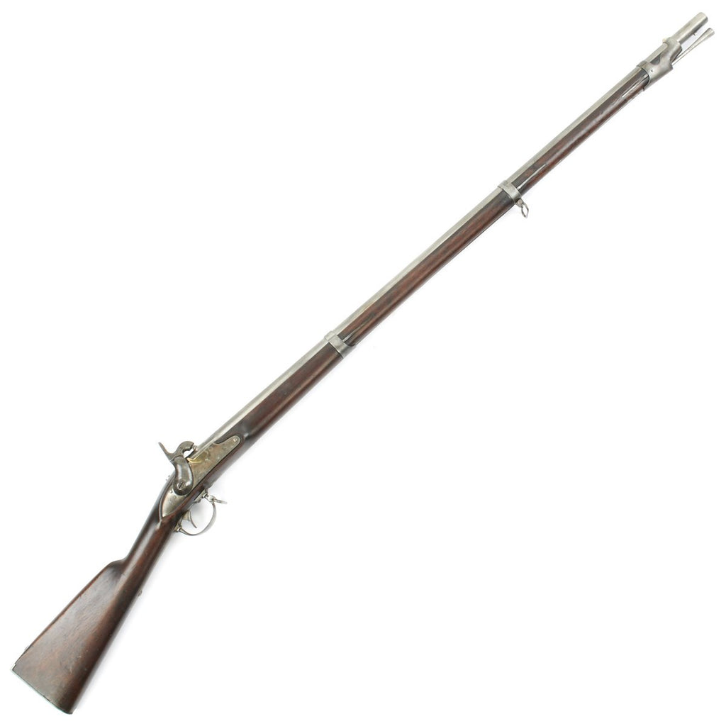 Original U.S. Civil War Springfield Model 1840/42 Rifled Percussion Musket by L. Pomeroy - Dated 1841/44 Original Items