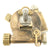 Original German Pre-WWII Brass Optical Tripod Mounting Coupler and Calibration Unit Original Items