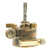 Original German Pre-WWII Brass Optical Tripod Mounting Coupler and Calibration Unit Original Items