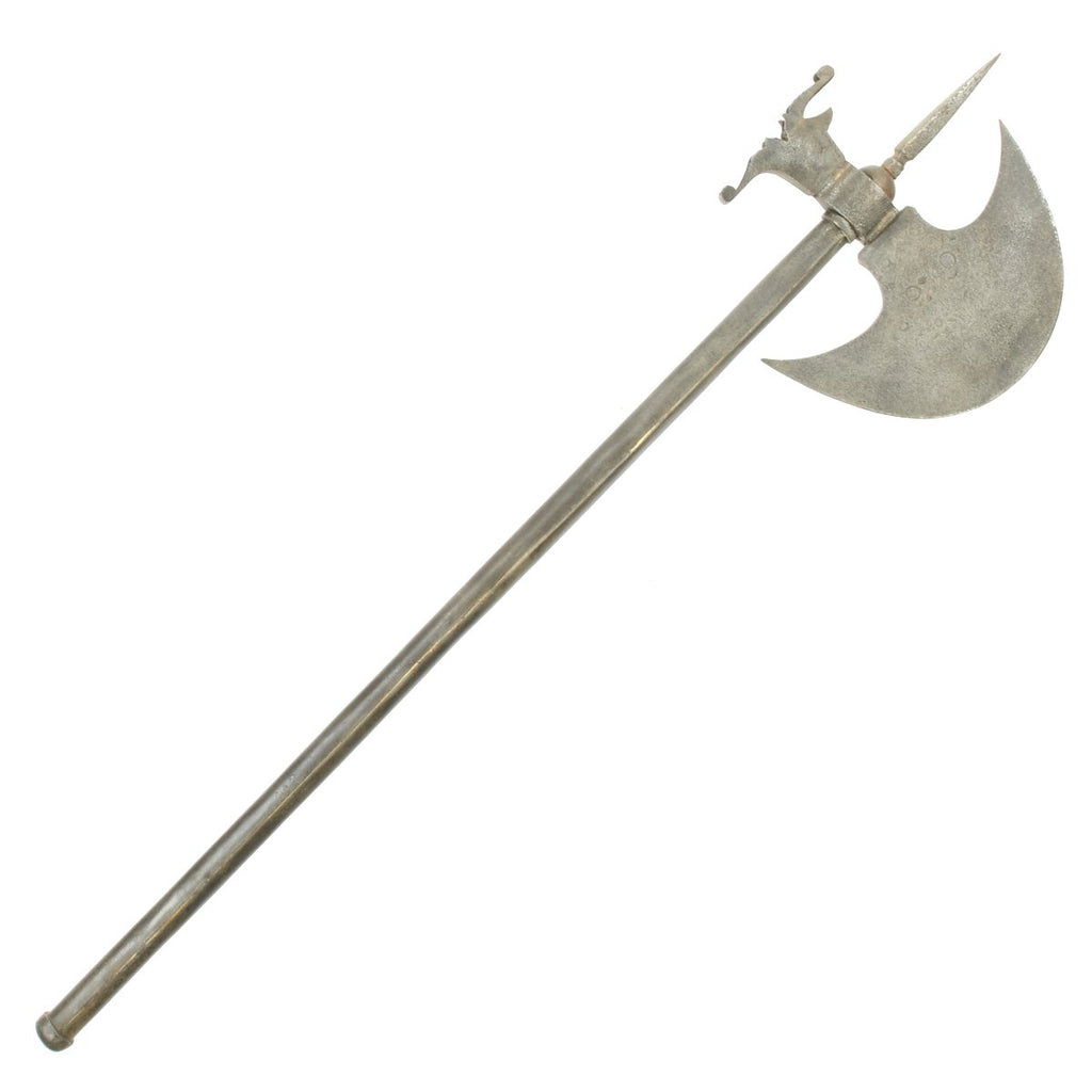 Original 19th Century Indo-Persian All Steel Tabar Battle Axe Original Items