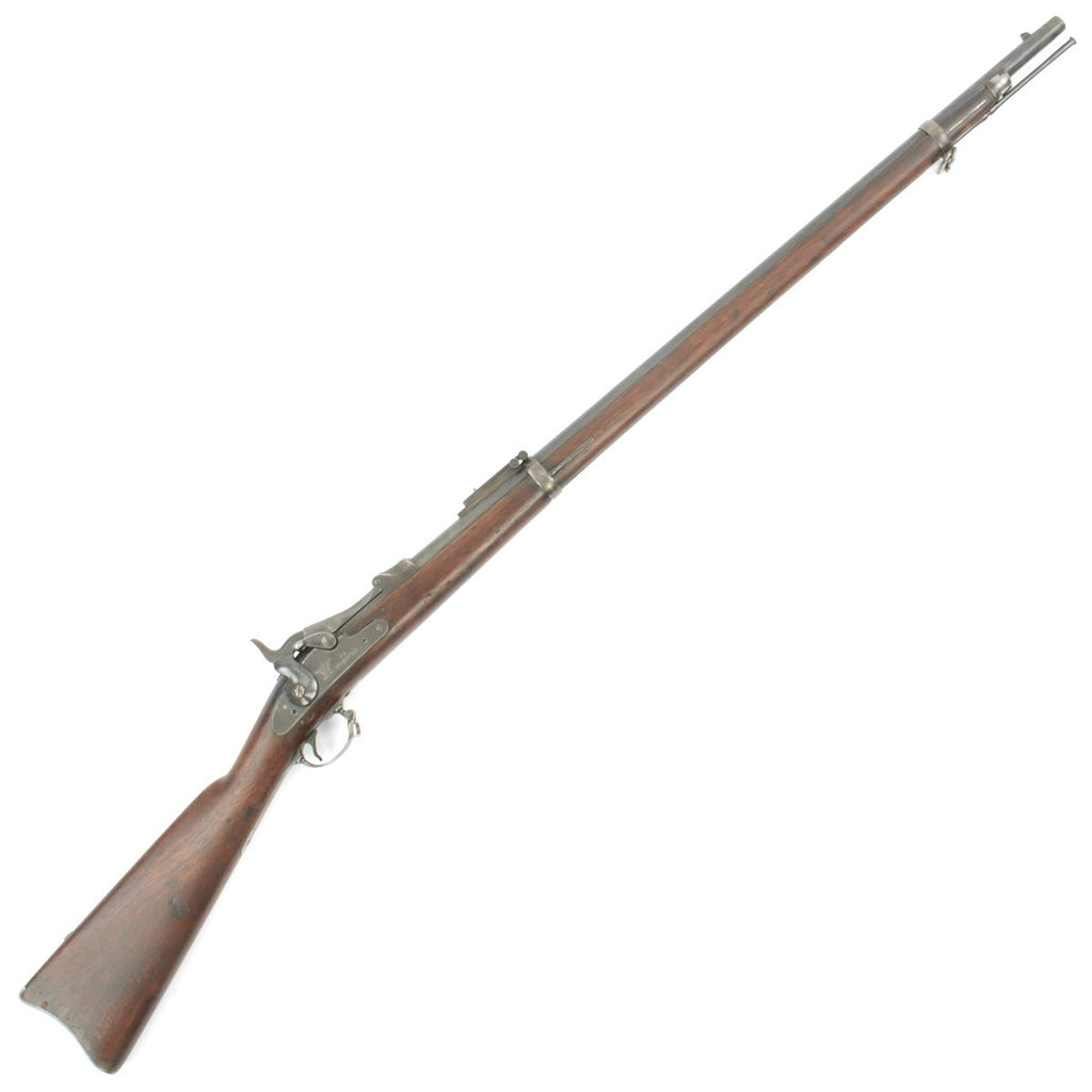 Original U.S. Springfield Trapdoor Model 1873/84 Rifle with Buffington Sight made in 1890 - Serial No 496447 Original Items