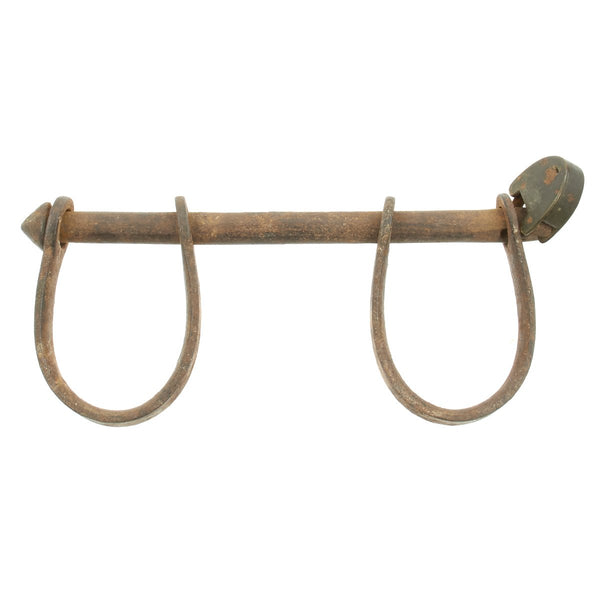 Original British Late 18th Century Prison or Slave Trade Manacles with ...