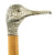 Original German WWI Duck's Head Swagger Stick named to Flying Ace Georg von Hantelmann Original Items