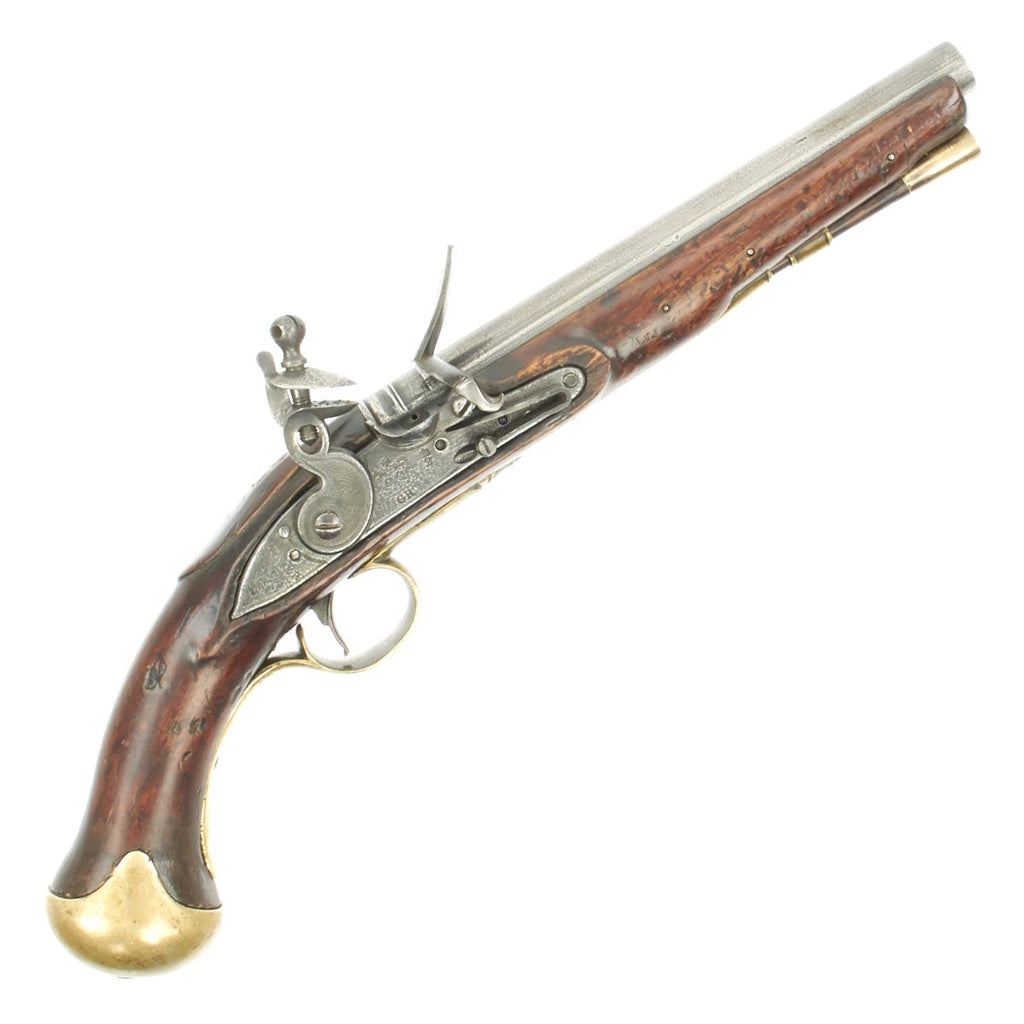 Original British Napoleonic Era M-1801 Tower-Marked Short Sea Service Flintlock Pistol - c.1800 Original Items