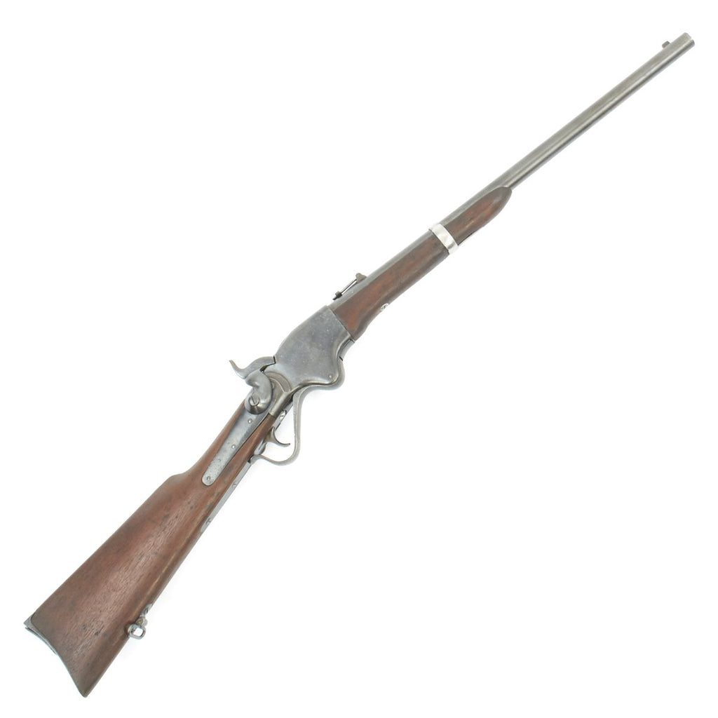 Original U.S. Civil War M1860 Spencer Repeating Saddle Ring Carbine Serial Number 46866 - late 1864 Original Items
