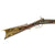 Original U.S. Pennsylvania Percussion Long Rifle with Faux Tiger Striping and Brass Patch Box - c.1840 Original Items