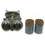German WWII Flak D.F. 10 x 80 Binocular Optics by Josef Schneider & Company in Luftwaffe Blue Original Items